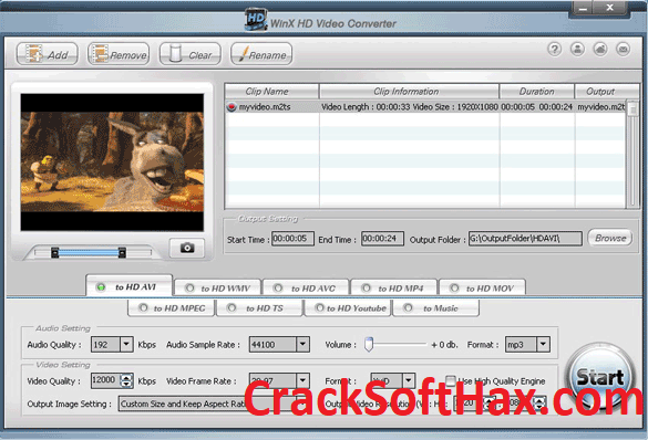 WinX HD Video Converter Deluxe Crack 2022